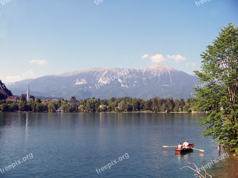 Lake Bled Karawanken Jumbo The Gorenjska Region Haunting