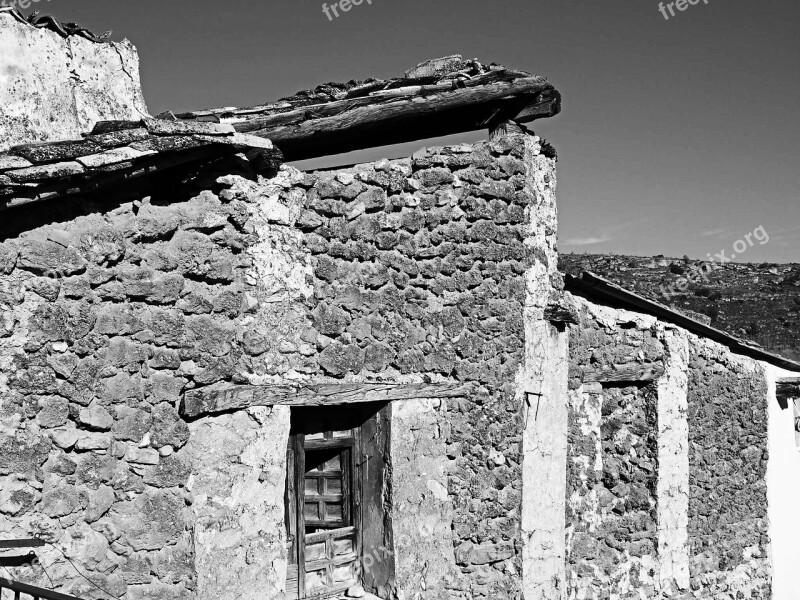 Old House Old Facade Ruin Window House Abandoned