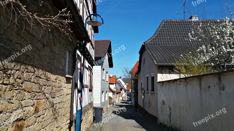 Townhouses Street Alley Architecture The Old Town