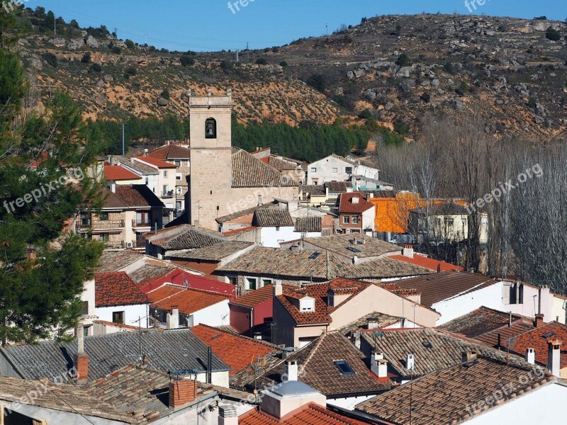 People Trillo Panoramic View Church Free Photos