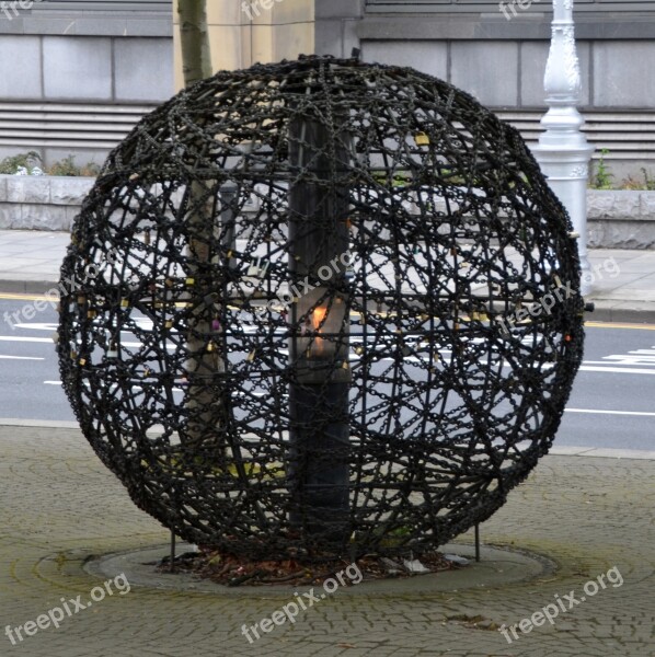 Art Monument Sculpture Artwork Ball