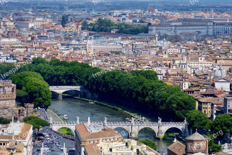 Castel Sant'angelo Monument Italy Rome Historical Monuments