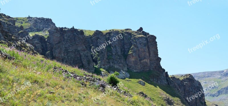 Kaçkars Nature Landscape Mountains Blue