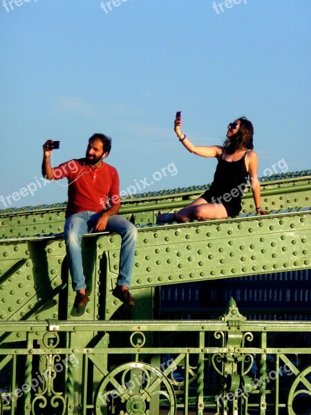 Bridge Sunlight Cozy Sky Selfie