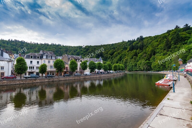 Bouillon Ardennes Belgium River City