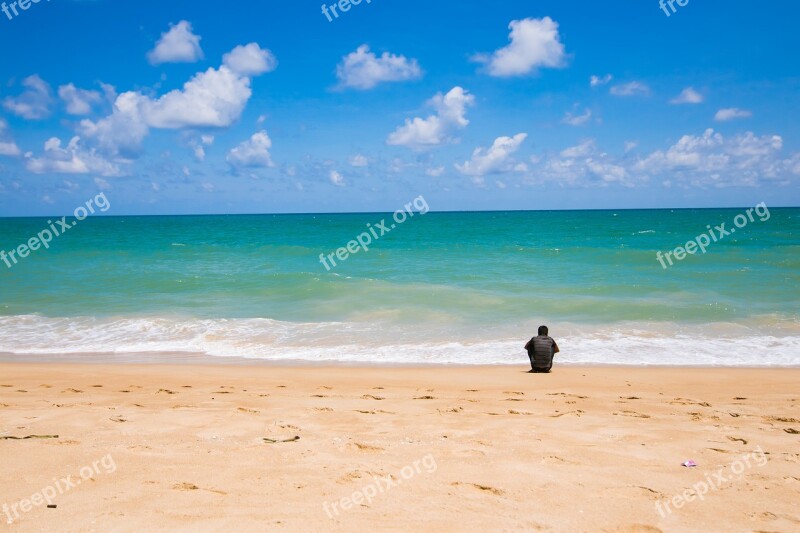 Andaman Sea Background Bay Bay View Beach