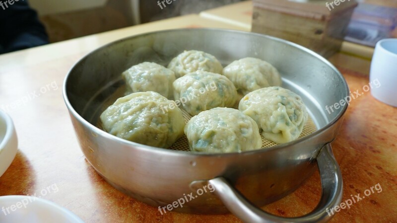 Dumplings Food Rissole Delicious Jjinmandu