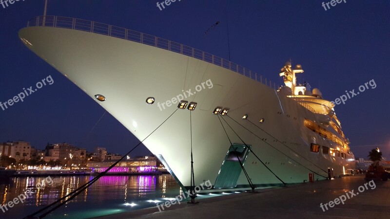 Dilbar Superyacht Port Vell Yacht Barcelona