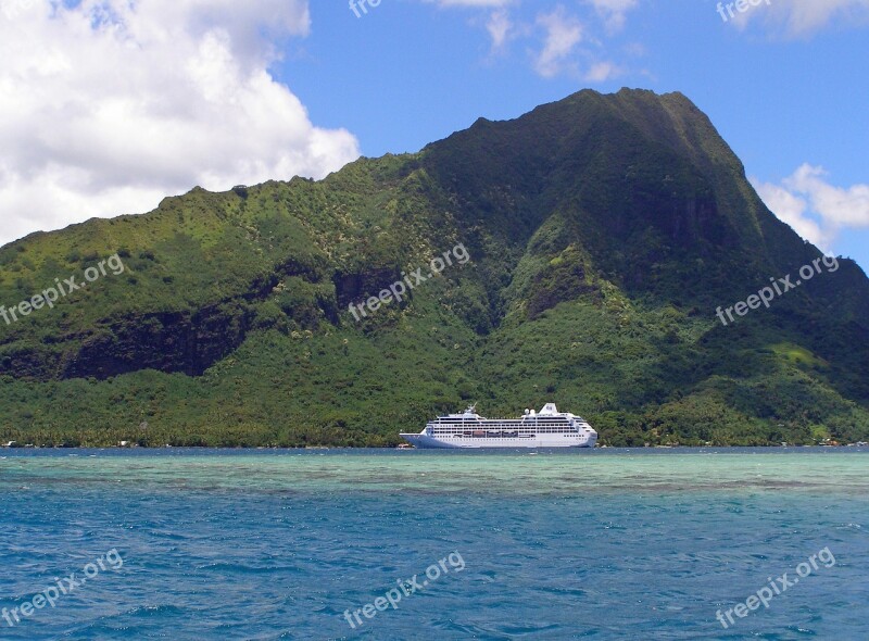 Moorea French Polynesia Island Tahitian Princess