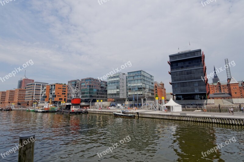 Hamburg Harbour City Port Architecture City