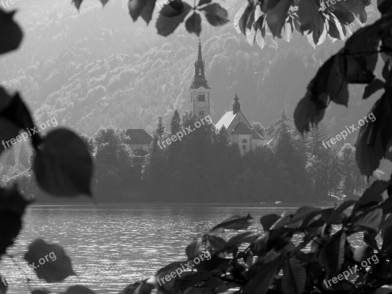 Chapel Island Perspective Alpine Hiking Karawanken