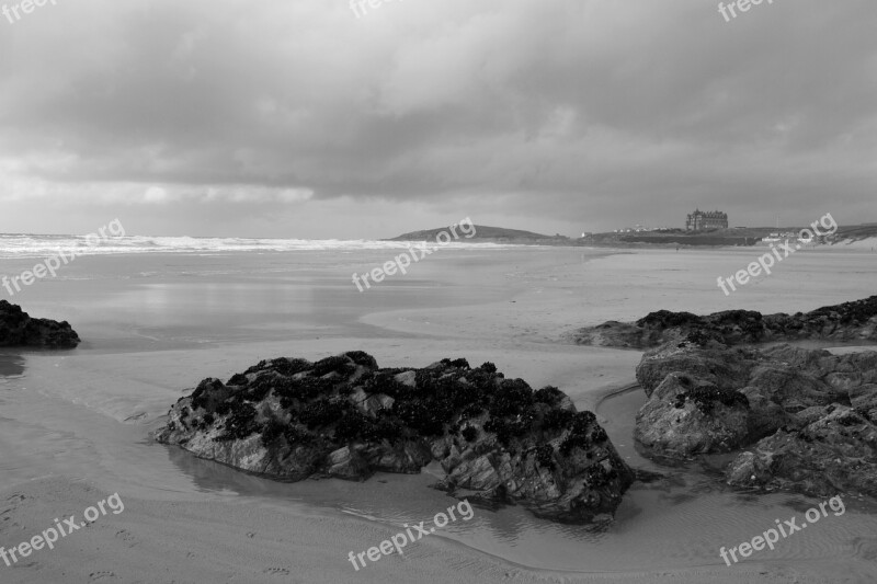 Cornwall Newquay Atlantic Wide Loneliness