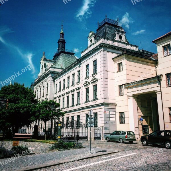 Czech Kromeriz Building Republic Moravia