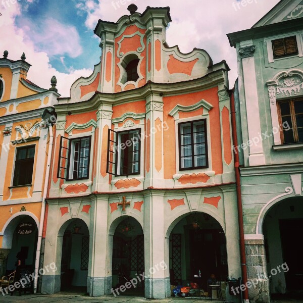 Telč Czech Building Architecture Heritage