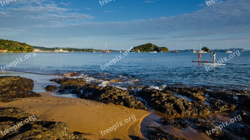 New Zealand Paihia North Island Water Sea