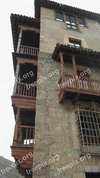 Hanging Houses Of Cuenca Basin Heritage Free Photos