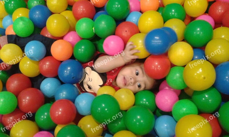 Children Playing Happy Child Child Playing Ball Laughter