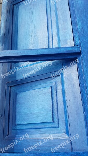 Window Blue Wood Angles Pictures