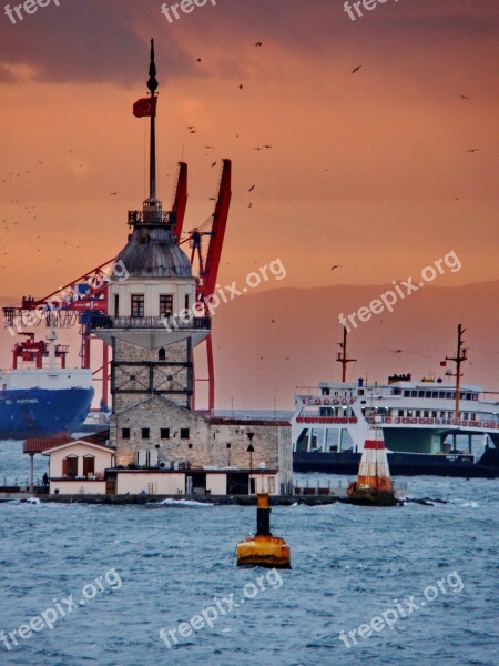 Turkey Bosphorus Strait Istanbul Bridge