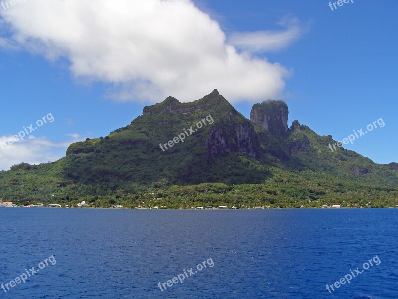 Bora Bora French Polynesia Society Island