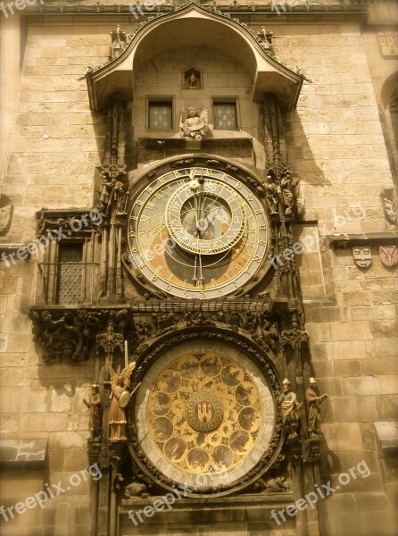 Prague Czech Republic Clock Atomic Czech