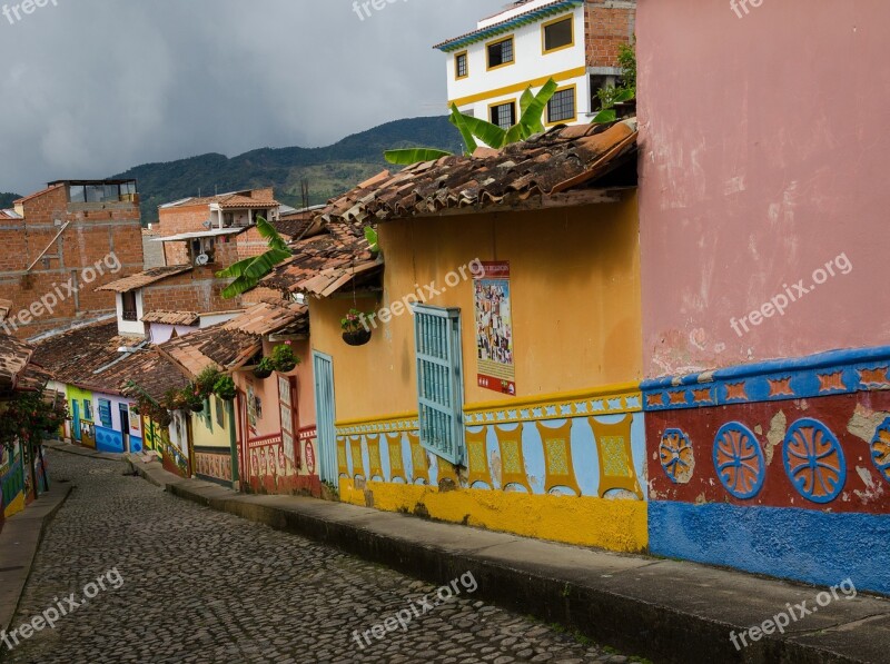 Colombia Guatape Tourism Places Of Interest Sunny