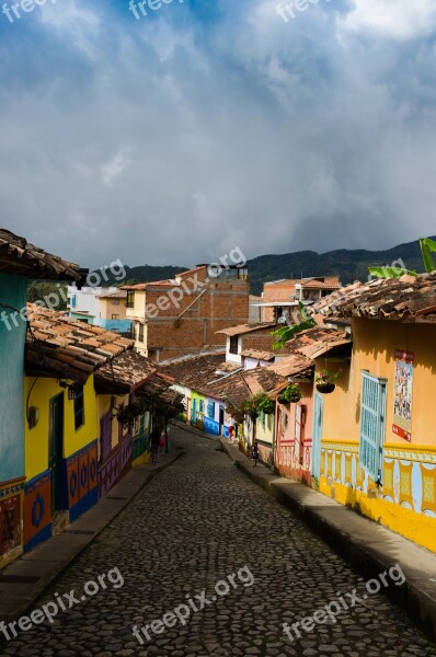 Colombia Guatape Tourism Places Of Interest Sunny