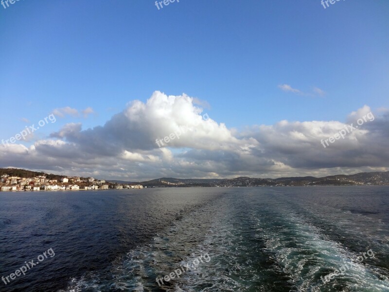 Turkey Bosphorus Strait Istanbul Bridge