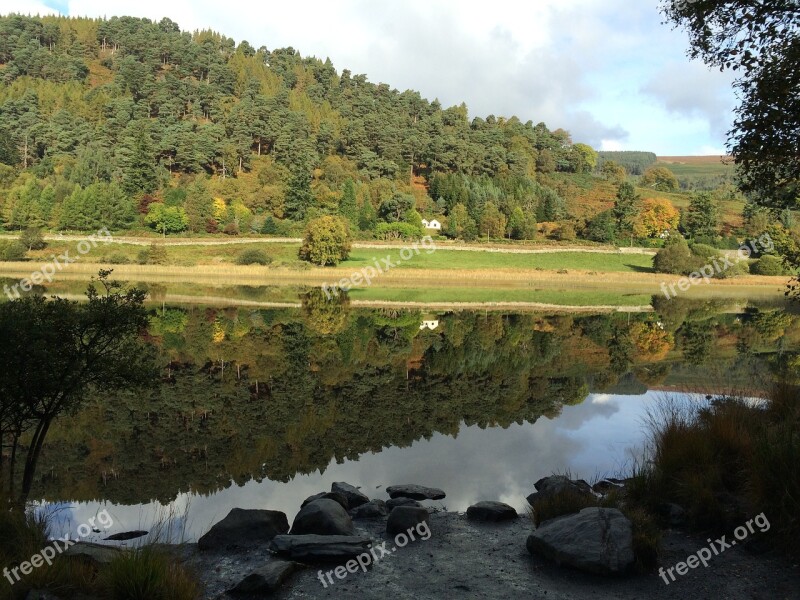 Ireland Lake Nature Landscape Water