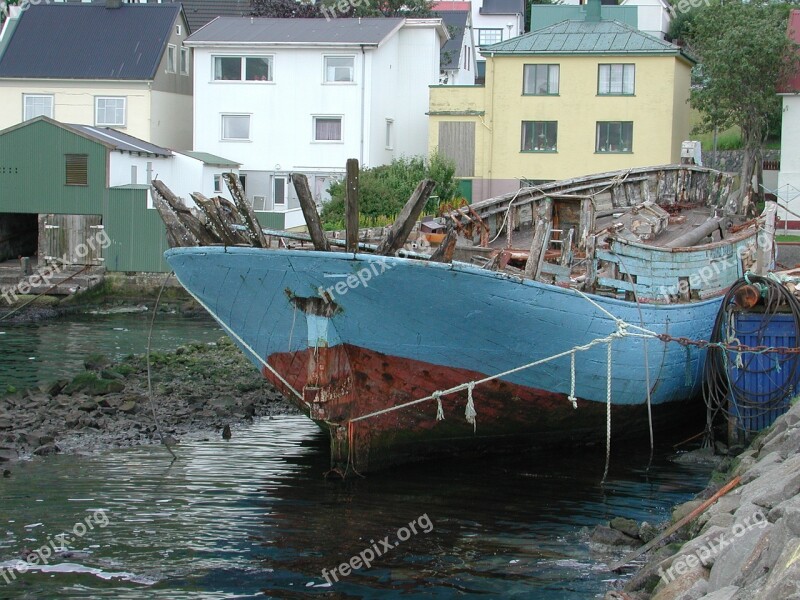 Faroe Islands Summer Ships Free Photos