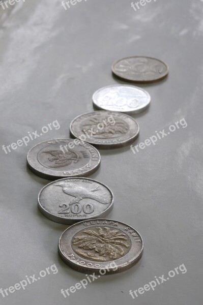 Coin Money Rupiah Free Photos