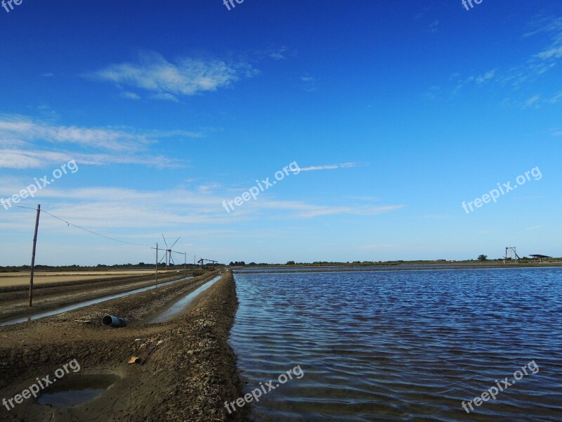 Salt Pan Thailand Samut Sakhon Province Free Photos