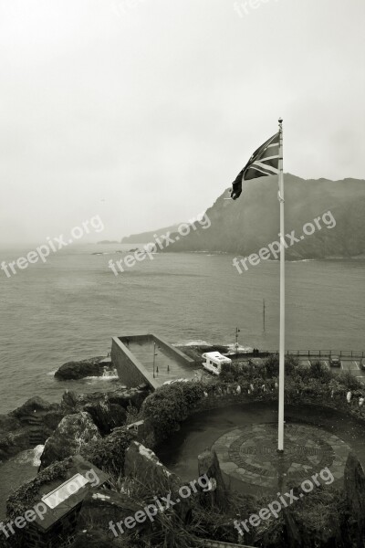 Nostalgia Vintage Union Jack Bad Weather Photography Britannia