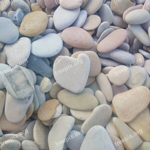 Sassi Sea Beach Heart Love