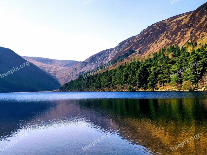 Ireland Wicklow Nature National Park Mountains