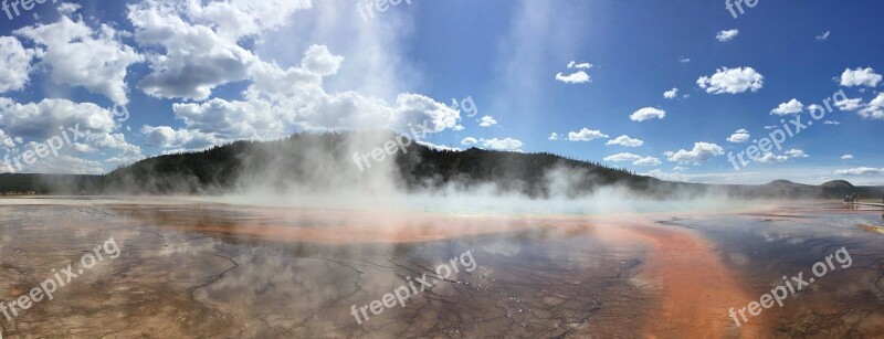 Yellowstone Park National Wyoming Nature