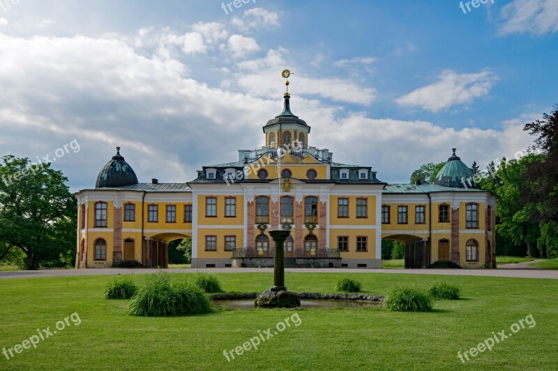 Castle Belvedere Weimar Thuringia Germany Germany