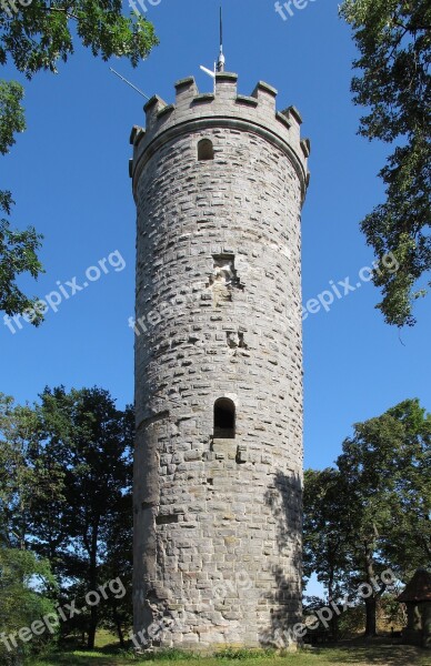 Tower Round Tower Observation Tower Historically Defensive Tower