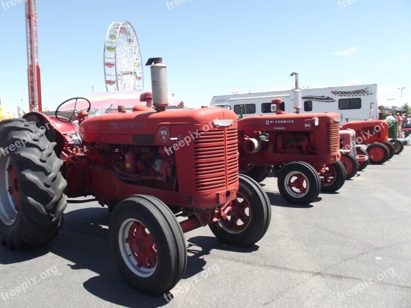 Tractor Summer Carnival Agriculture Rural