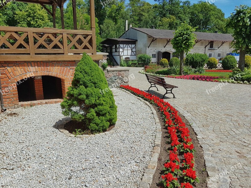 Manor House Jeziorki Osieczna Stable Superstructure