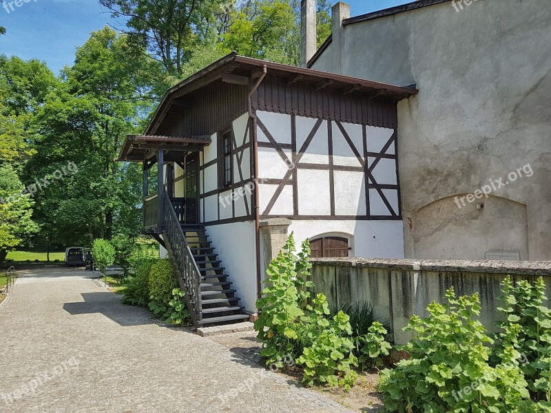 Manor House Jeziorki Osieczna Stable Superstructure