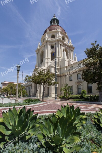 Pasadena California City Hall Los