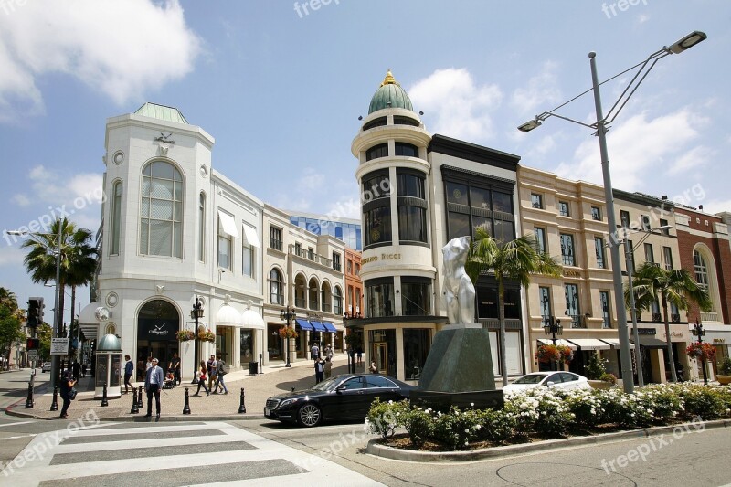 Hills Beverly Rodeo Drive California