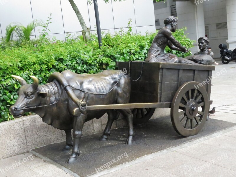 Singapore Raffles Place Tourist Asia Architecture