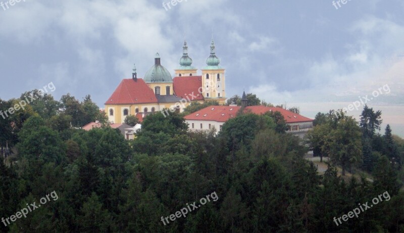 Lock Church Panorama Nature Olomouc