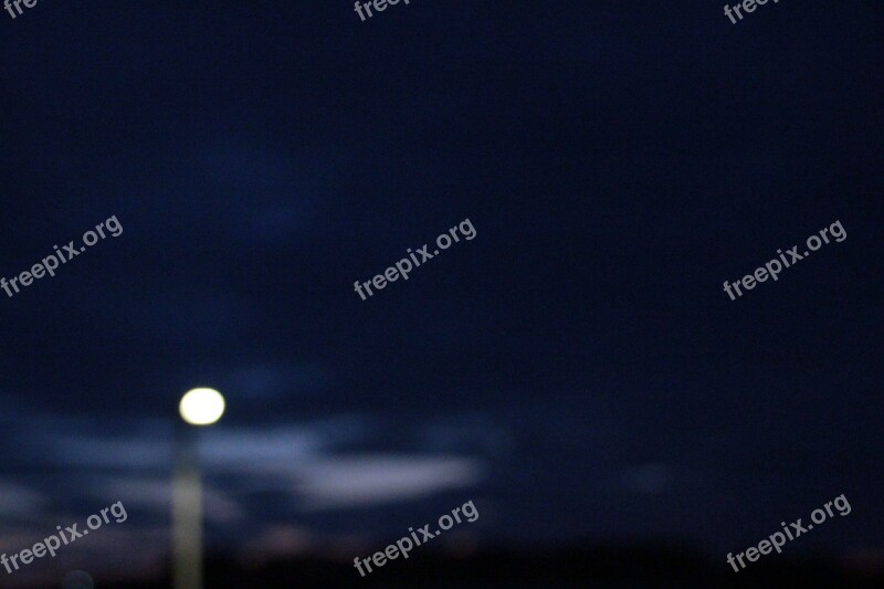 Ppt Backgrounds Street Lamp The Dark Night A Person Of The Street Night