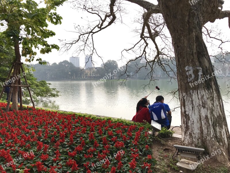 Hanoi Lake Viêt Vietnam City