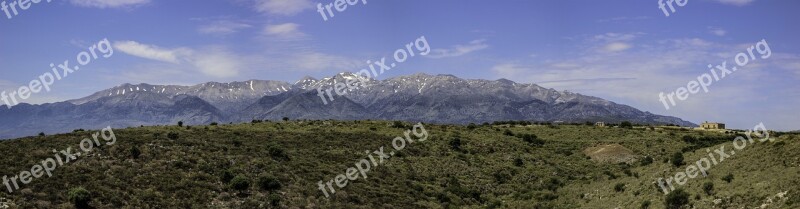 Lefka Ori Mountains Greece White Mountains Free Photos