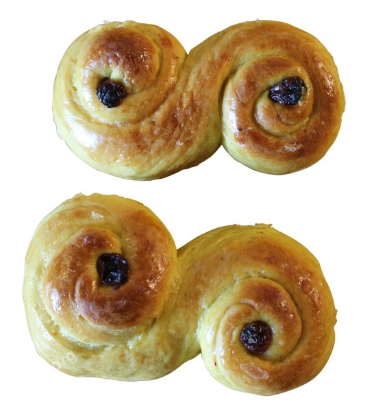 Lussekatter Saffransbullar Advent Pastries Coffee Break