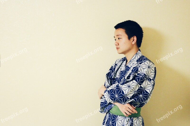 Kimono Men Hot Springs Bathrobe Free Photos